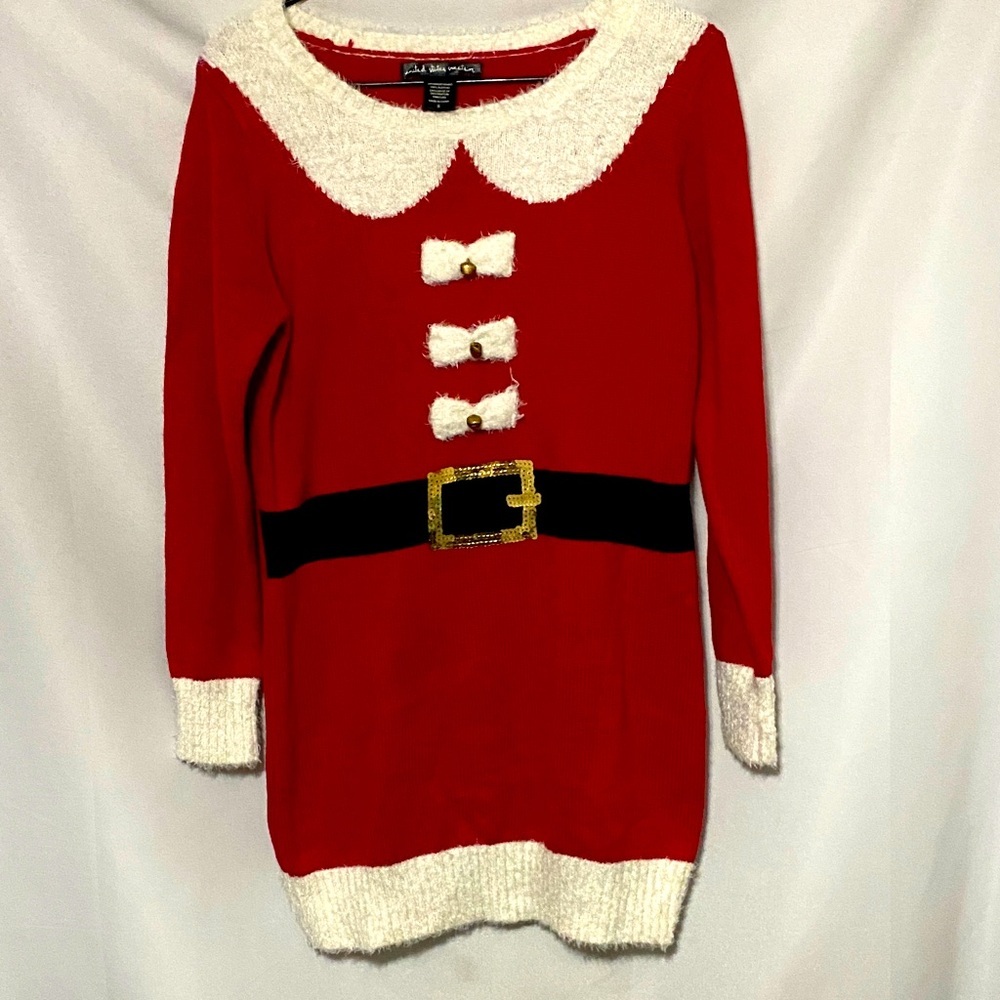United States Sweaters Holiday women’s smallRed and White Knit‎ Santa Sweater